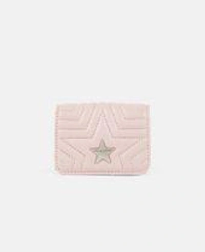 Stella Mccartney Stella Star Mini Wallet In Pink