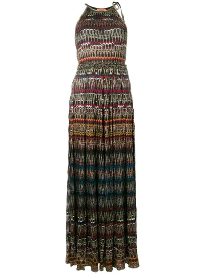 Missoni Patterned Maxi Dress - Black