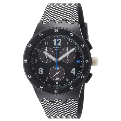 Swatch Men's Girotempo Black Dial Watch