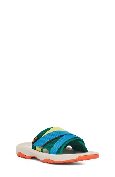 Teva Kids' Hurricane Verge Slide Sandal In Rainbow