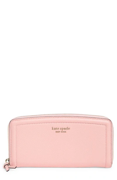Kate Spade Slim Continental Wallet In Coral Gable