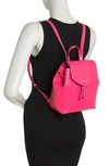 Kate Spade Lizzie Medium Flap Backpack In Bikini Pink