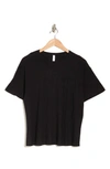 Z By Zella Easy Day Performance T-shirt In Black