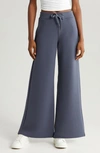 Spanx Airessentials Wide Leg Pants In Dark Storm