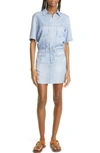 Rag & Bone Miramar Denim Dress In Tulip