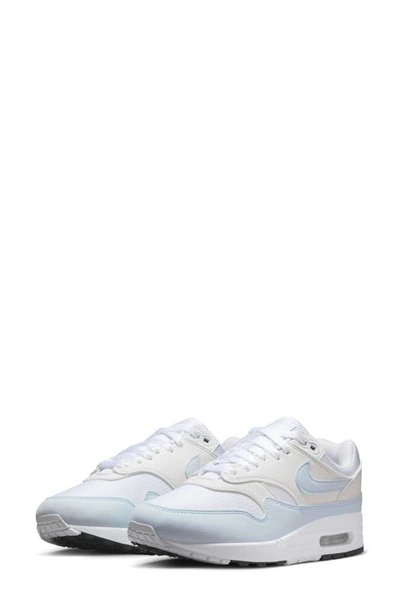 Nike Air Max 1 '87 Sneaker In White/ Grey/ Black
