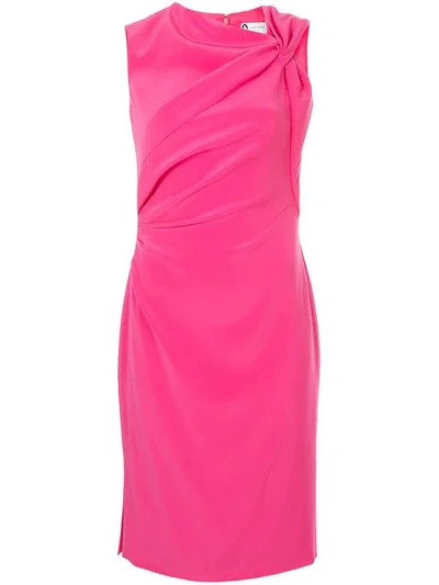 Lanvin Fitted Mid-length Dress In Pink