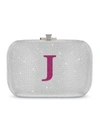 Judith Leiber Slide Lock Bag In Metallic