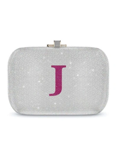 Judith Leiber Slide Lock Bag In Metallic