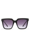 Vince Camuto Oversize Square Sunglasses In Black