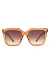 Vince Camuto Oversize Square Sunglasses In Beige