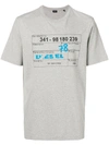 Diesel Dispatch Note T-shirt - Grey
