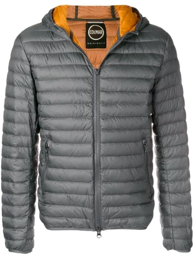 Colmar Hooded Puffer Jacket In Grey