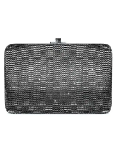 Judith Leiber Slim Slide Customizable Monogram Bag In Grey
