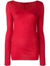 Humanoid Janes Sweatshirt In Red