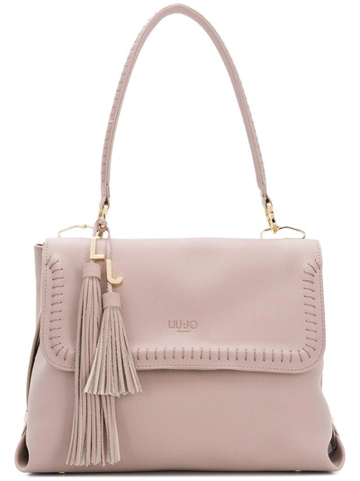 Liu •jo Liu Jo Moscova Tassel Tote Bag - Pink