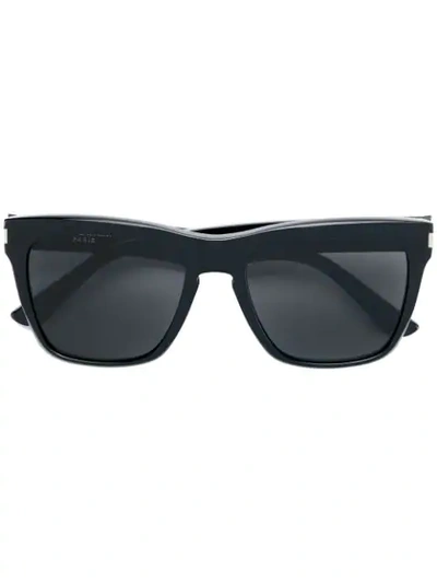 Saint Laurent Eyewear Devon Sunglasses - Schwarz In Black