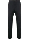 Prada Tailored Fitted Trousers In Blue