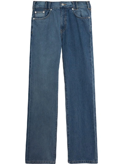 Burberry Schmale Jeans In Blue