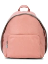 Stella Mccartney Small Falabella Backpack In Pink