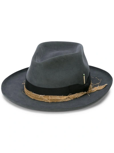 Nick Fouquet Tapanga Canyon Fedora Hat In Grey