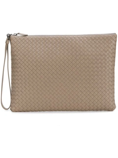 Bottega Veneta Large Document Case - Neutrals