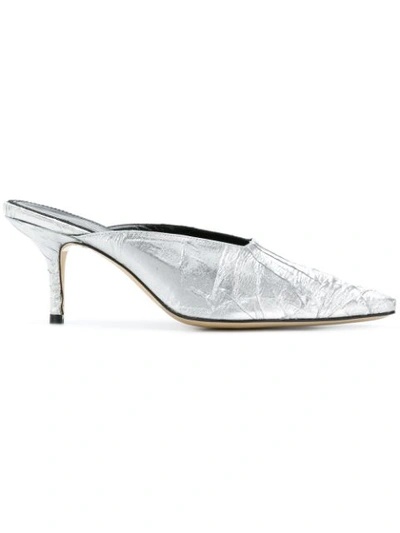 Dorateymur Groupie Metallic Mules