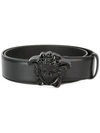 Versace Palazzo Medusa Belt In Black