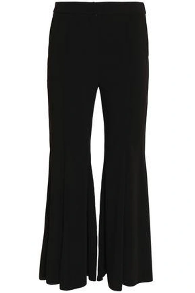 Goen J Goen.j Woman Crepe Flared Pants Black