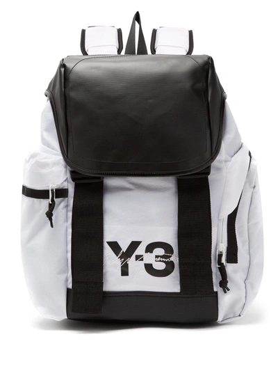 Y-3 Mobility Backpack In White | ModeSens