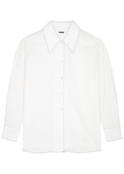 Ymc You Must Create Ymc Lena Cotton Shirt In White