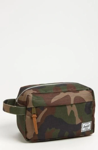 Herschel Supply Co Chapter Toiletry Case In Woodland Camo
