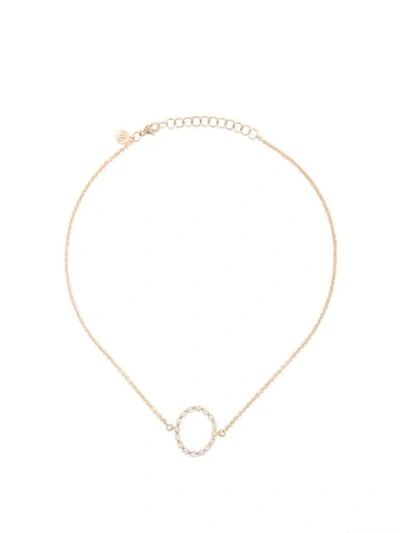 Marlo Laz Full Circle Choker In Yellow