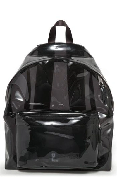 Eastpak Transparent Padded Pak'r Backpack - Black In Film