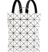 Bao Bao Issey Miyake Issey Miyake Flat Pack Backpack In Light Gray