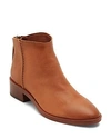 Dolce Vita Tucker Bootie In Brown Leather