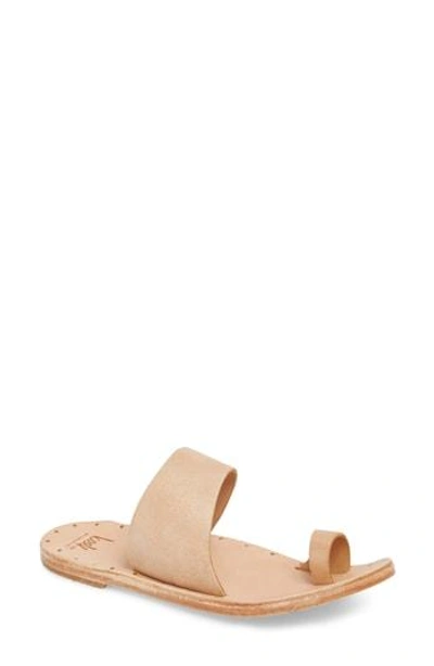 Beek Finch Sandal In Apricot/ Natural