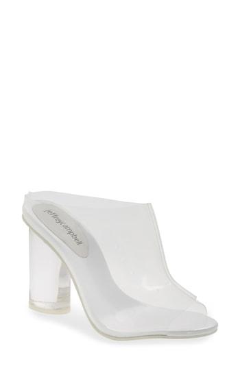 jeffrey campbell clear mules