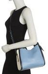 Kate Spade Knott Large Colorblock Leather Handbag In Morning Sky Multi