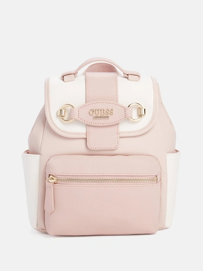 Guess Factory Genelle Backpack In Pink