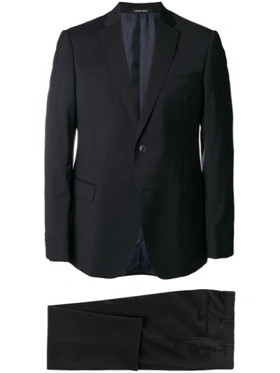 Emporio Armani Two Piece Formal Suit - Blue