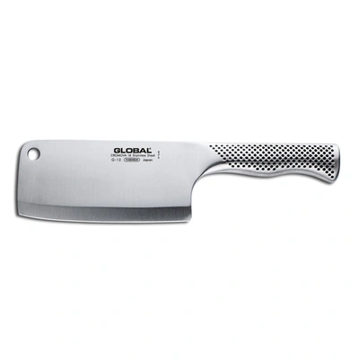 Global 6-1/4-inch Meat Cleaver In Silver