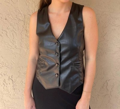 Melissa Nepton Liddy Vest In Black