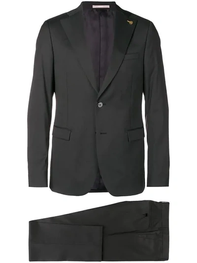 Paoloni Two Piece Suit In Black
