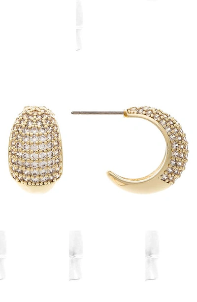 Rivka Friedman Pavé Teardrop Earrings In Gold