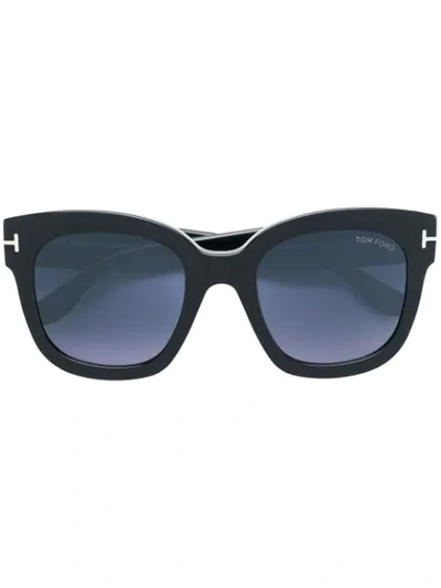 Tom Ford Beatrix Sunglasses In Black