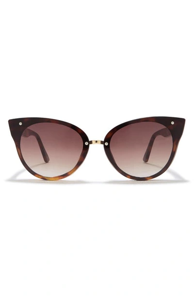 Vince Camuto Cay Eye Sunglasses In Brown