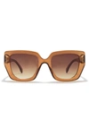Vince Camuto Cat Eye Sunglasses In Beige