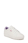 Dr. Scholl's Kids' Time Off Sneaker In White/ Pink