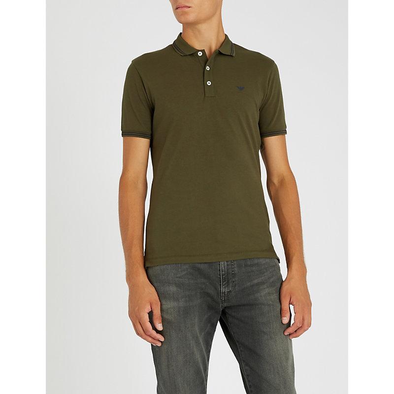 armani slim fit polo shirt